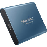 Samsung Portable SSD T5 External Hard Drive 500GB - Blue