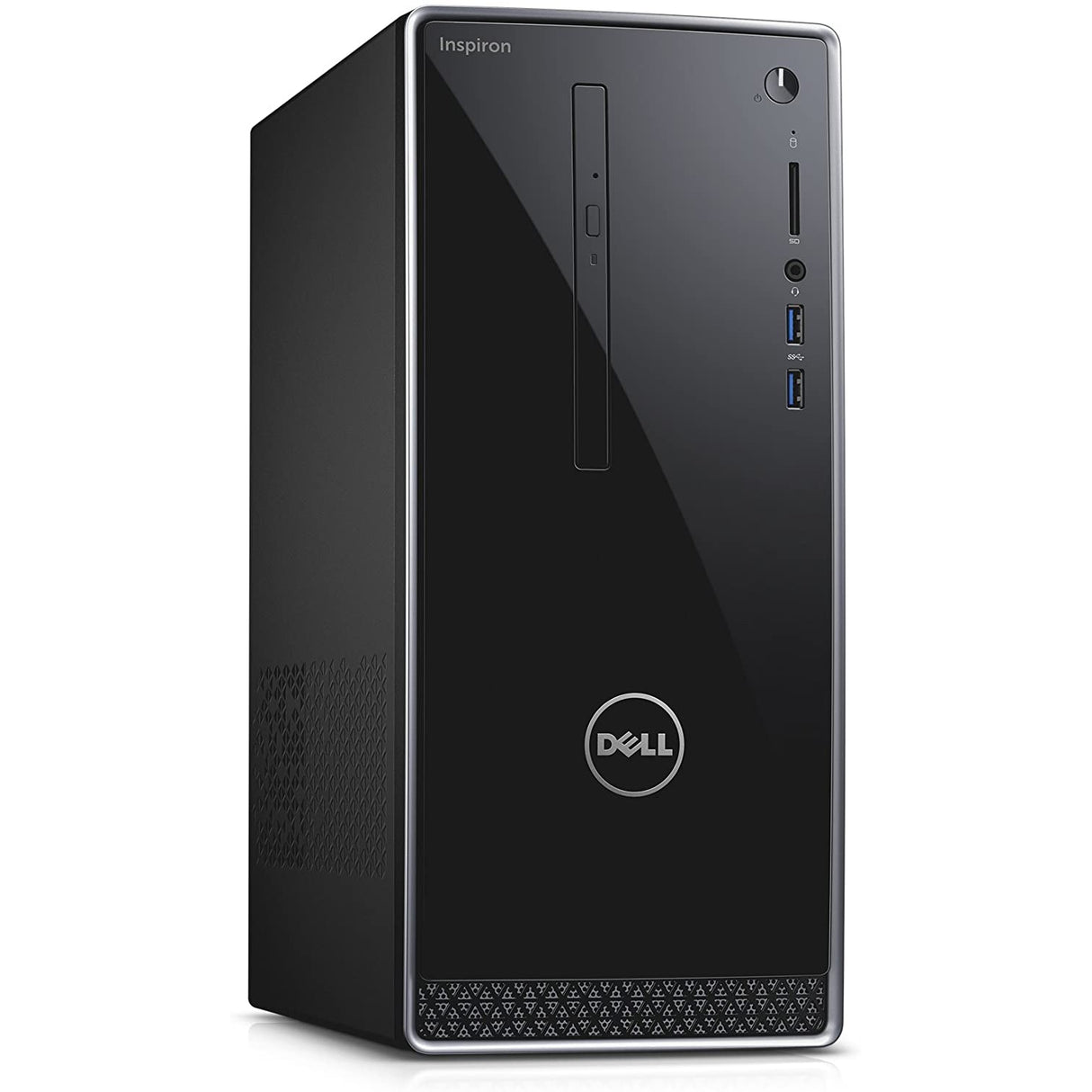 Dell Inspiron 3650 Tower Desktop Computer, Intel Core i3 6100, 8GB Ram, 500GB HDD, Windows 10, Black