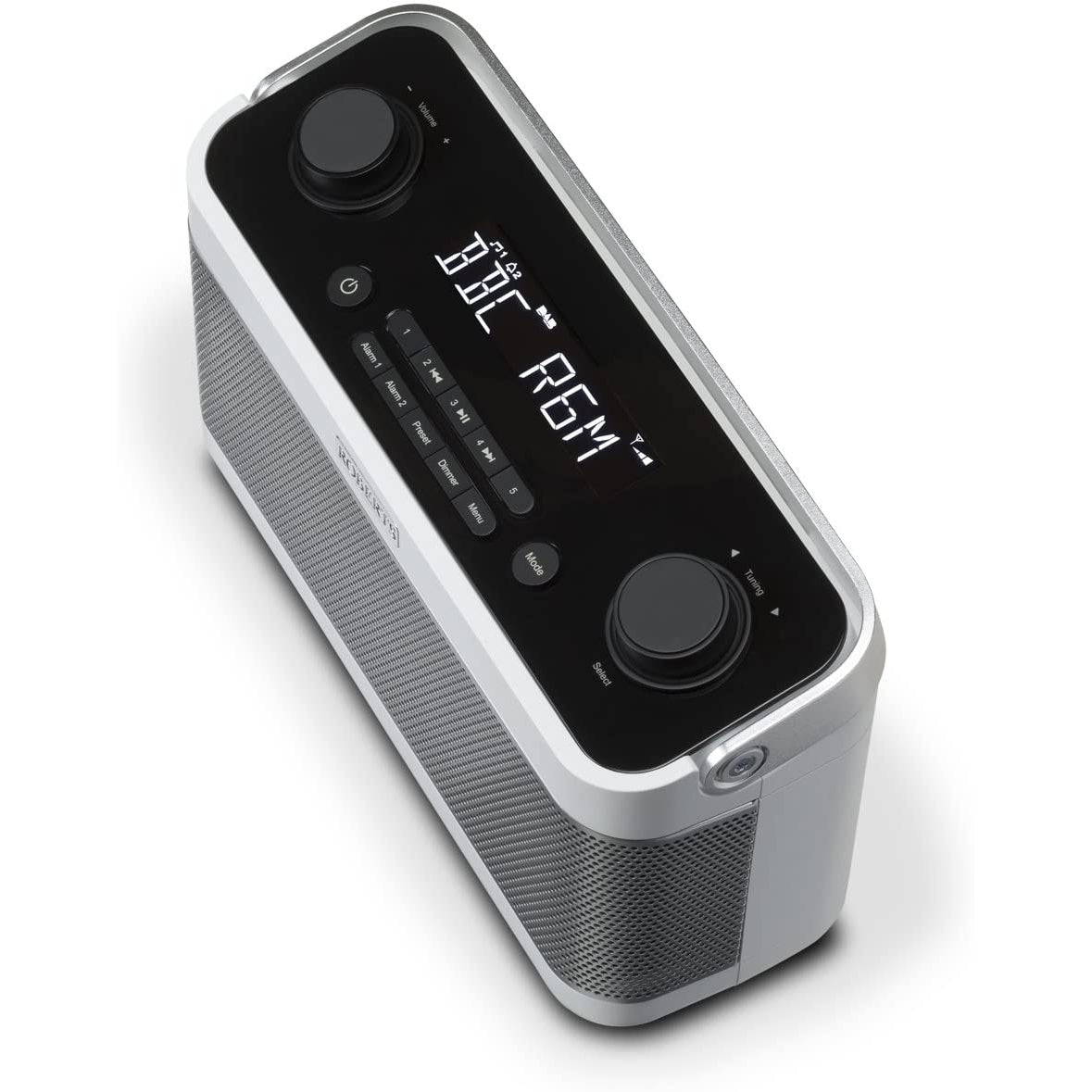 Roberts Blutune 5 DAB+/DAB/FM Radio with Bluetooth and Alarm Function - White