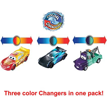 Disney CARS Colour Changers 3-pack (Refurbished Pristine)