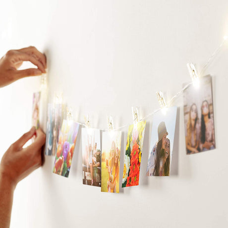 HP Sprocket Light String with Clips, LED Light String - Blue