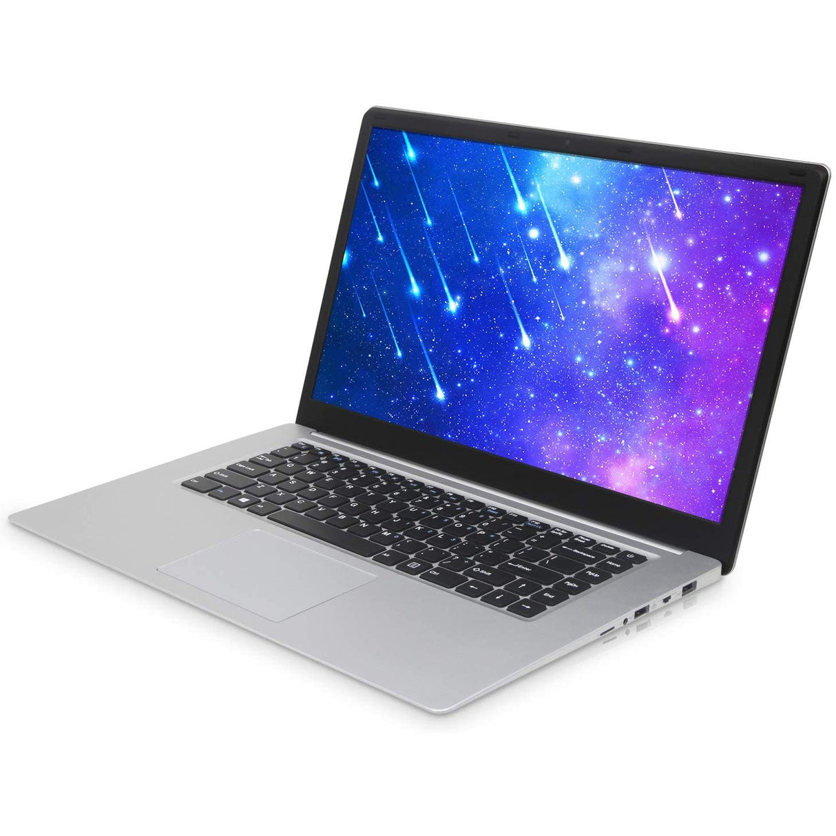 Laptop 15.6-inch 8GB Ram, 128GB / 256GB SSD, Intel Celeron J3455 Quad-core CPU, Windows 10 - Silver