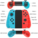 Wireless Controller for Nintendo Switch, Joy-Con Replacement with Redesigned Ergonomic Hand Grip