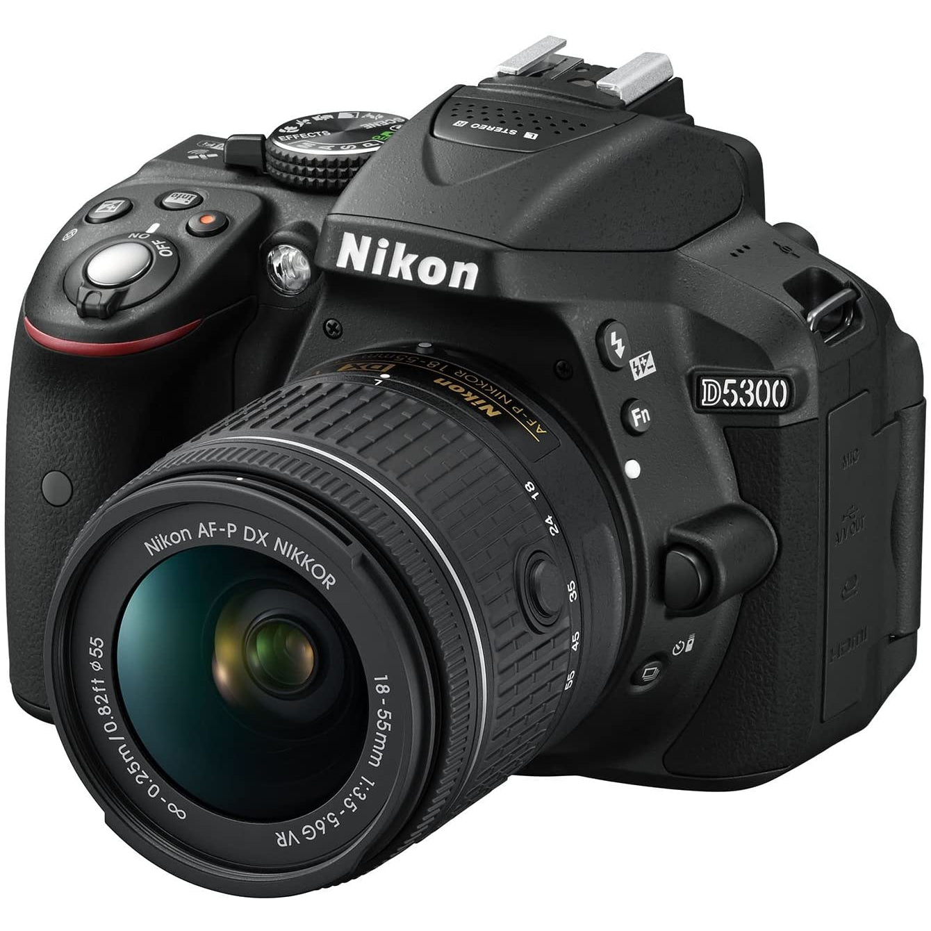 Nikon D5300 DSLR Camera in Black