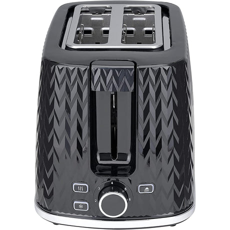Zanussi ZST-6550-BK 2-Slice Toaster - Black - New