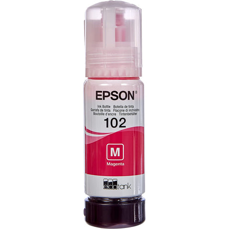 Epson EcoTank 102 Magenta Genuine Ink Bottle