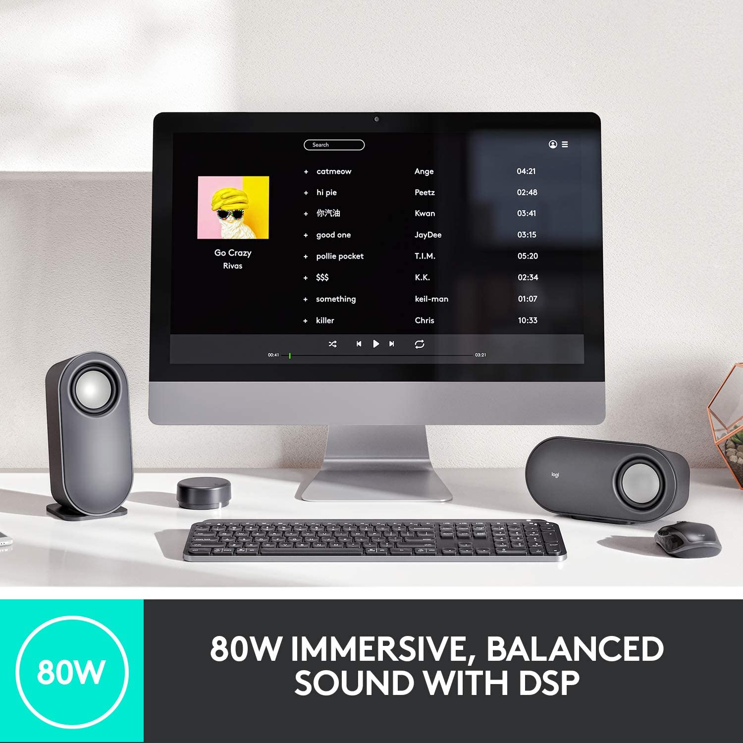 Logitech Z407 Bluetooth Computer Speakers