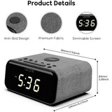 Lecone H620 Multifunctional Speaker with Wireless Charger & Clock