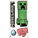 Paladone Minecraft Decals, Removable Vinyl Wall Stickers, 4 Sheets