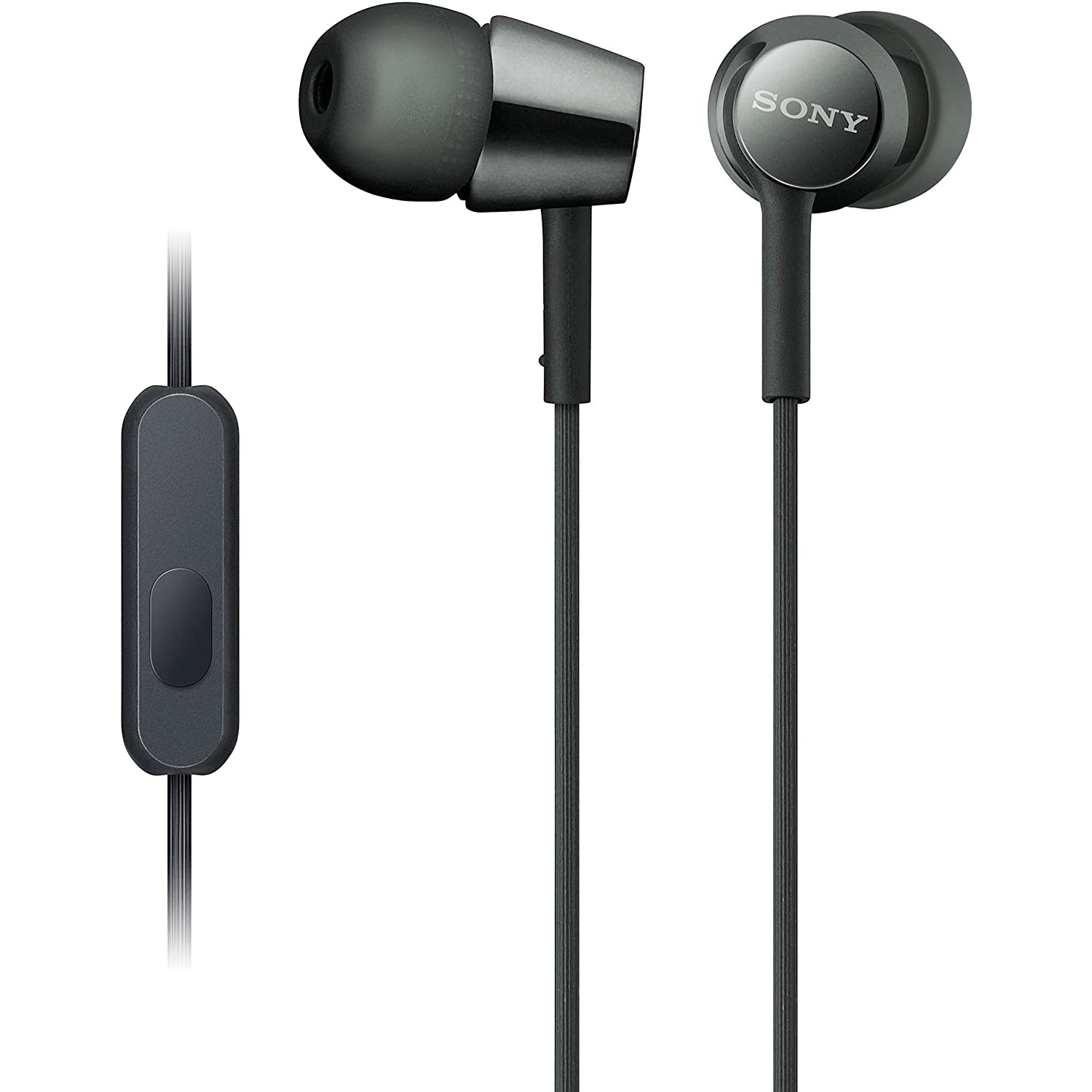 Sony MDR-EX155AP In-Ear Headphones with Mic/Remote