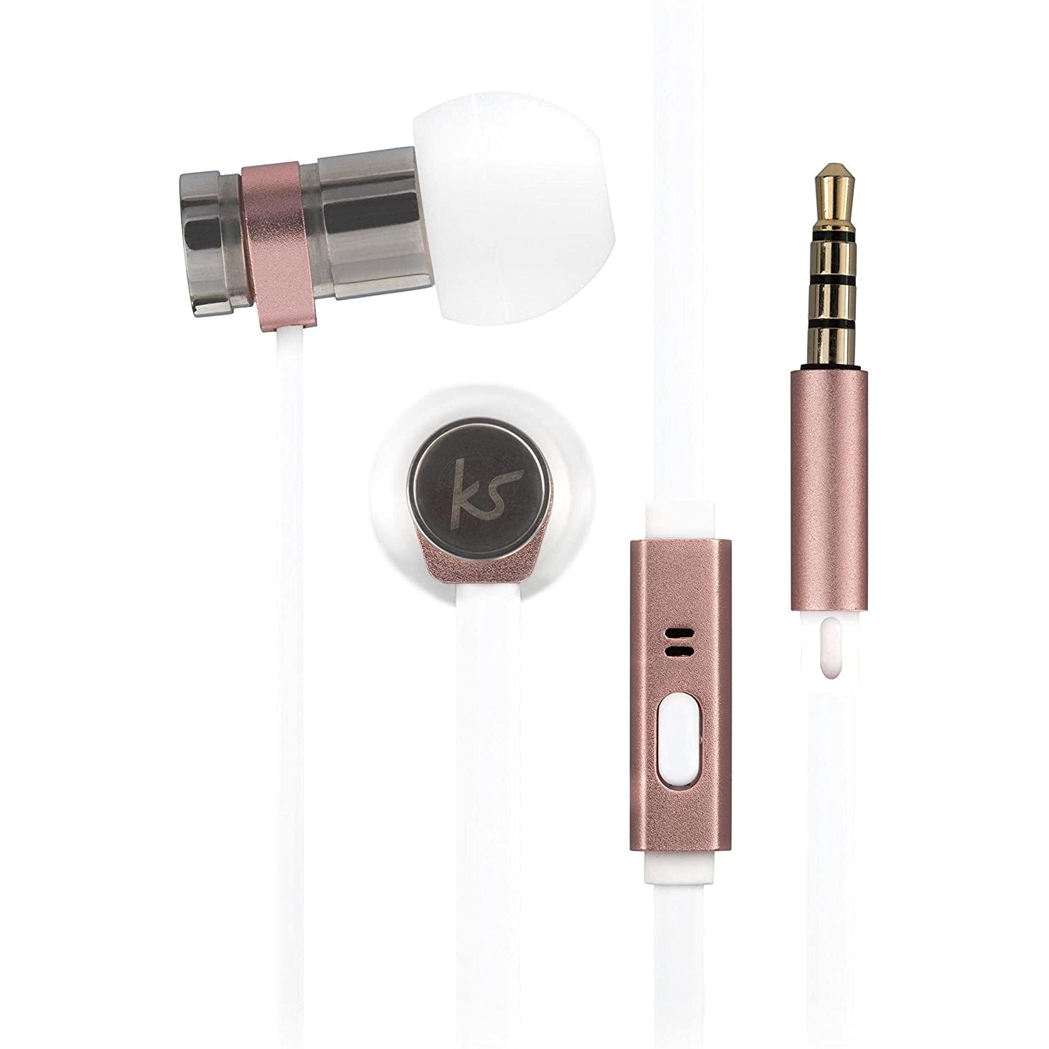 KitSound KSNOV Nova In-Ear Headphone with Microphone for Smartphones and Tablets