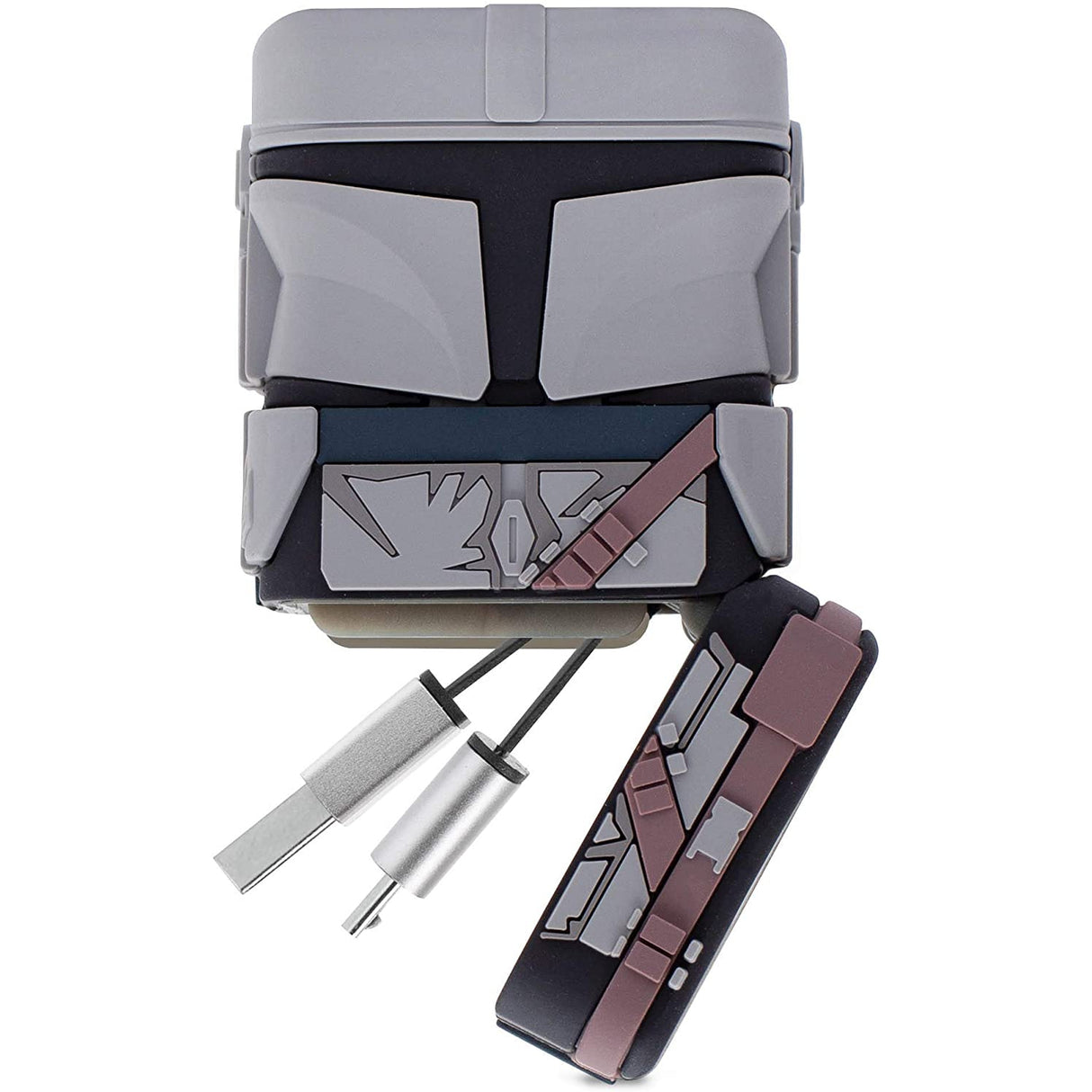 Disney The Mandalorian Star Wars USB 3 in 1 Flip Retractable Charger