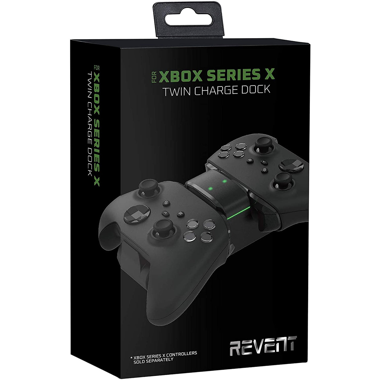Revent Xbox Series X Twin Charging Dock with Controller Charger and 2 x Battery Packs - Refurbished Pristine