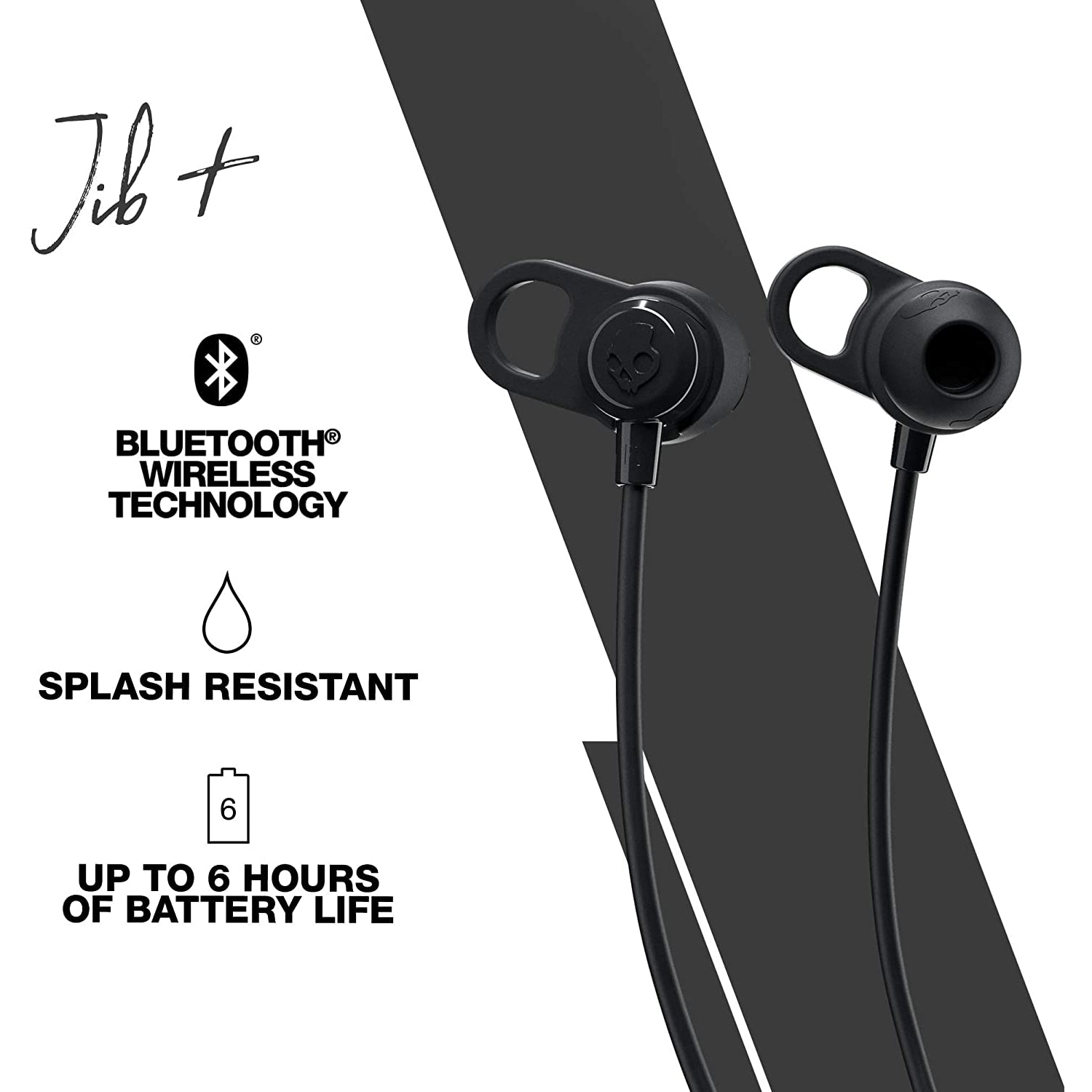 Skullcandy Jib+ Wireless In-Ear Earbuds with Microphone