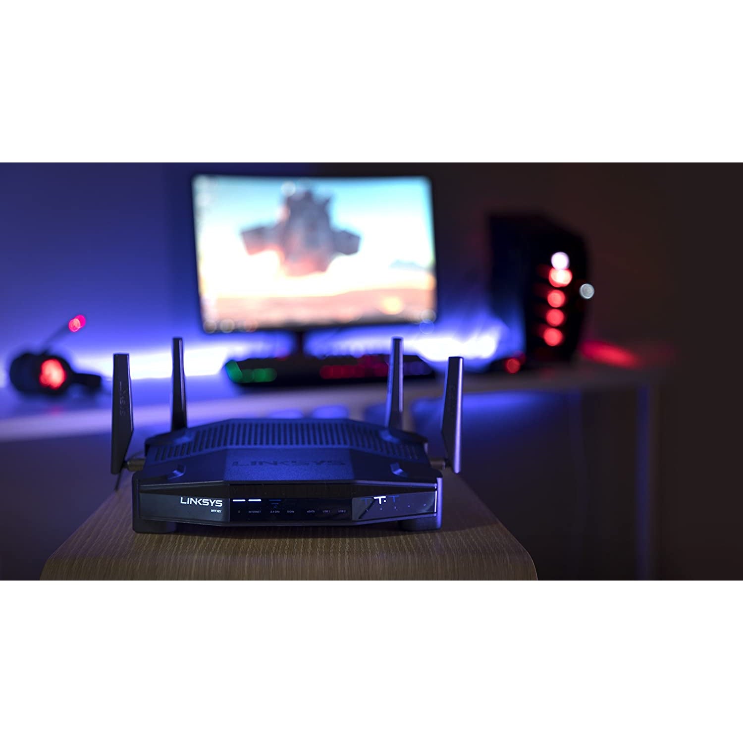 Linksys WRT32X-UK AC3200 Dual-Band Wi-Fi Gaming Router with Killer Prioritisation Engine