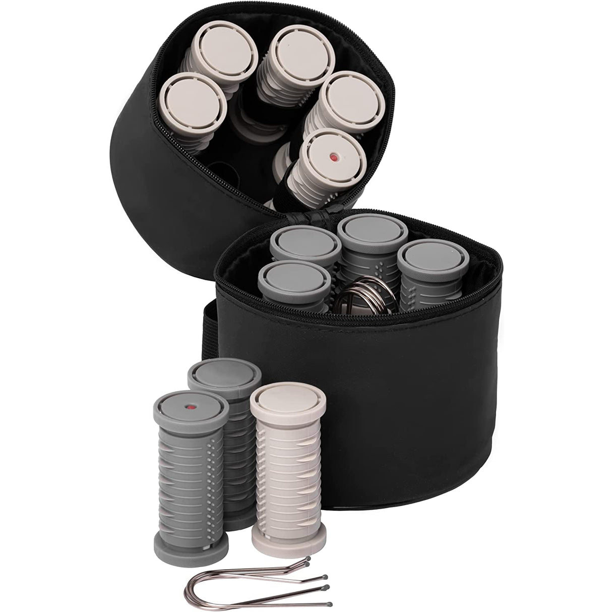 Nicky Clarke Classic Style 12 Compact Rollers - Black
