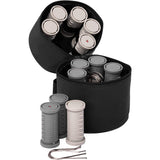 Nicky Clarke Classic Style 12 Compact Rollers - Black