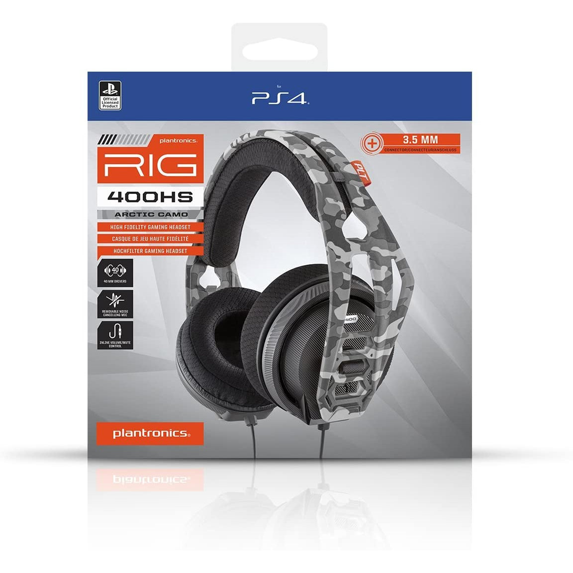 Plantronics RIG 400HS Gaming Headset Arctic Camo (PS4)