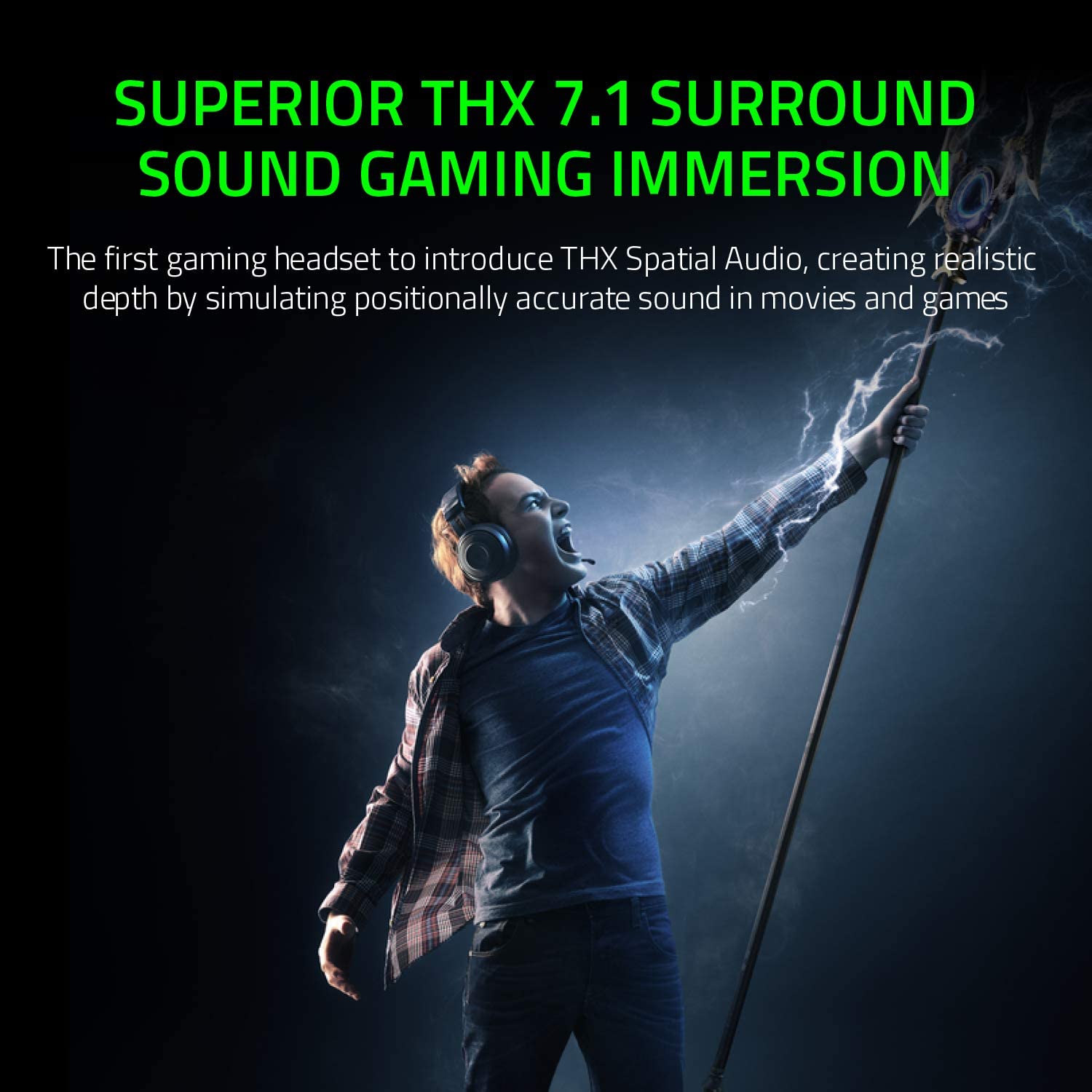 Razer Kraken Tournament Edition - Wired Gaming Headset