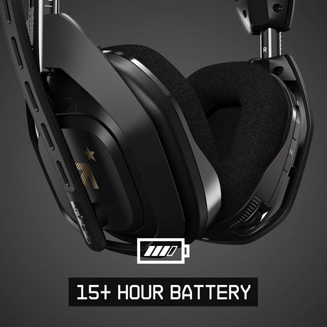 ASTRO Gaming A50 Wireless Gaming Headset + Charging Base Station - Black/Gold