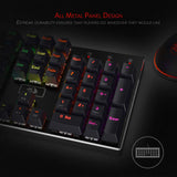 Redragon K556 RGB LED Backlit Wired Mechanical Gaming Keyboard