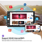 Vanku Android 10 Double Din Car Stereo, 4GB + 64 GB with Bluetooth 5.0 & 7" Touch Screen