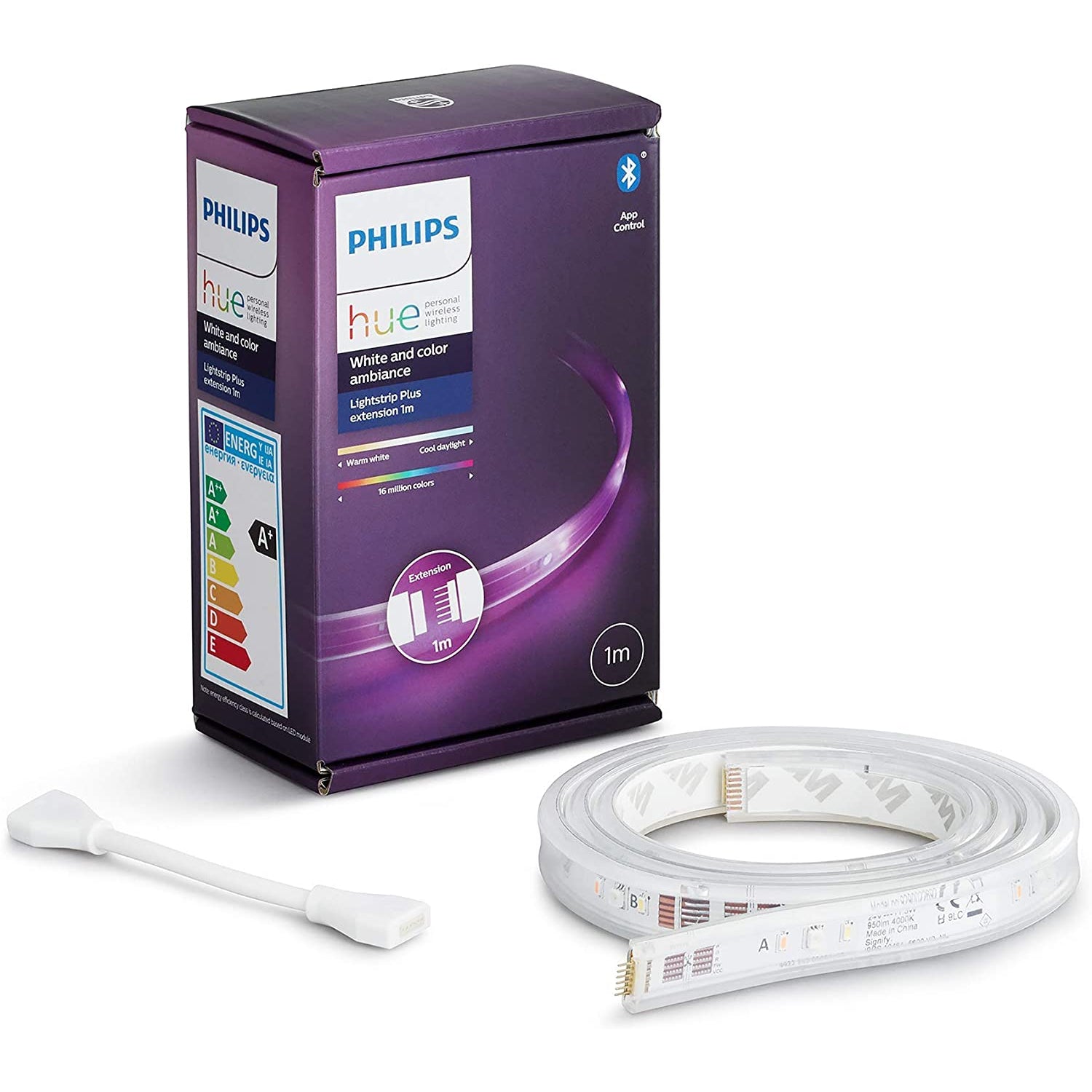 Philips Hue Lightstrip Plus 1M with Bluetooth - White and Colour Ambiance - New