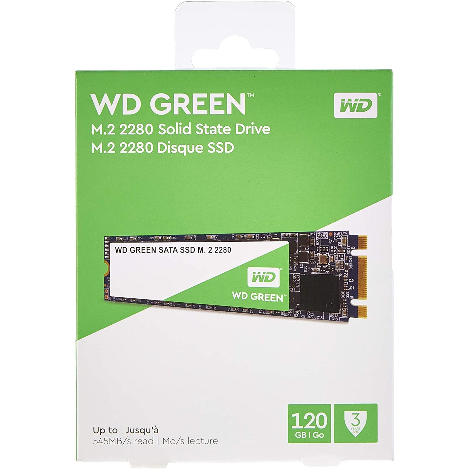 WD GREEN M.2 2280 Solid State Drive 120GB