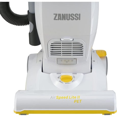 Zanussi AirSpeed Lite II Pet ZAN2087PT Upright Vacuum Cleaner - White/Yellow - Pristine