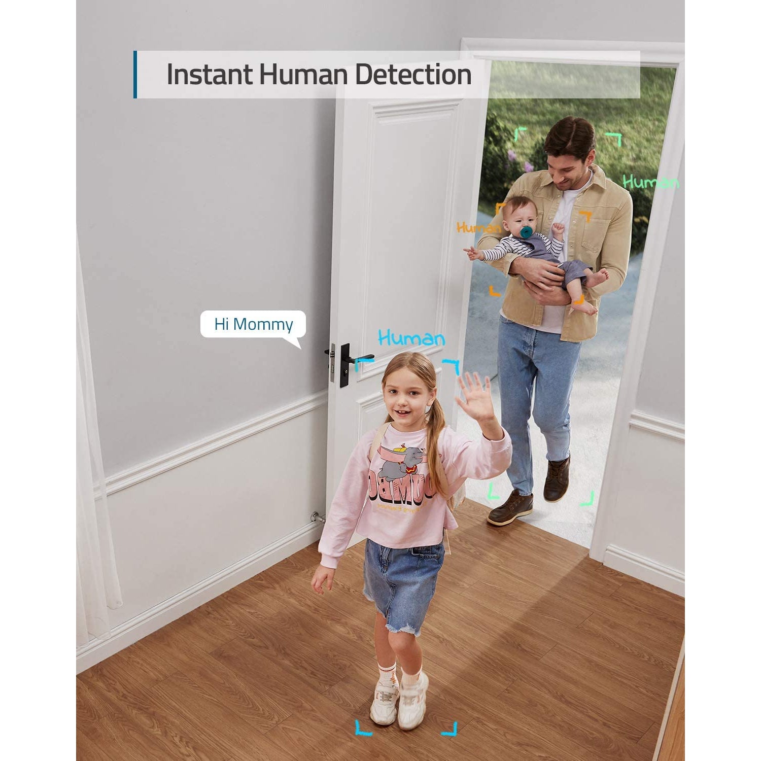 Eufy Security Solo Indoor Cam C24, 2K Security Indoor Camera, Plug-in Camera with Wi-Fi, IP Camera, Human & Pet AI