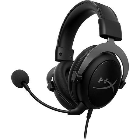 HyperX Cloud II 7.1 Virtual Surround Sound Computer Headset with Advanced USB Audio Control Box - Gunmetal Black