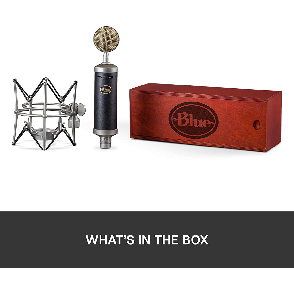 Blue Baby Bottle SL Microphone - Black