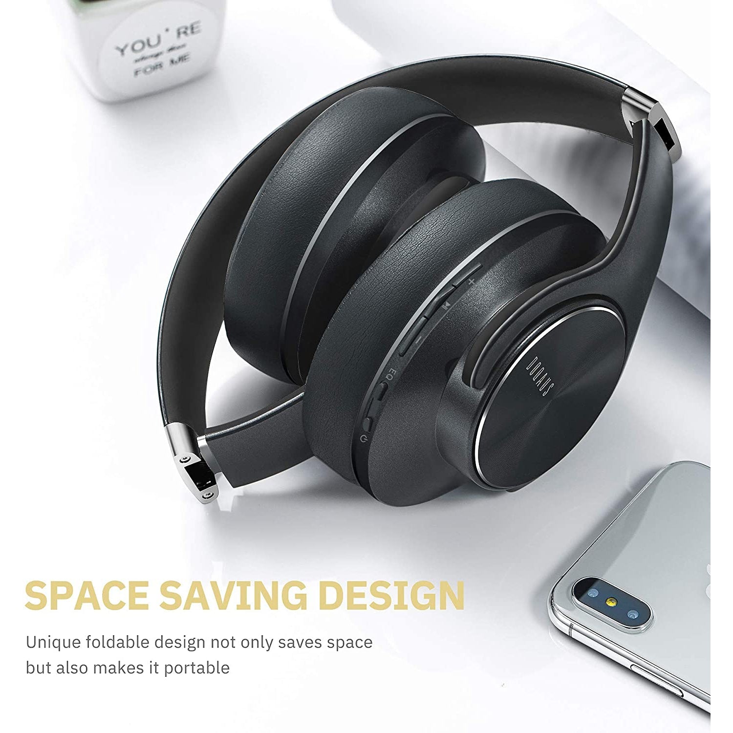 DOQAUS Care 1 Bluetooth Headphones - Black