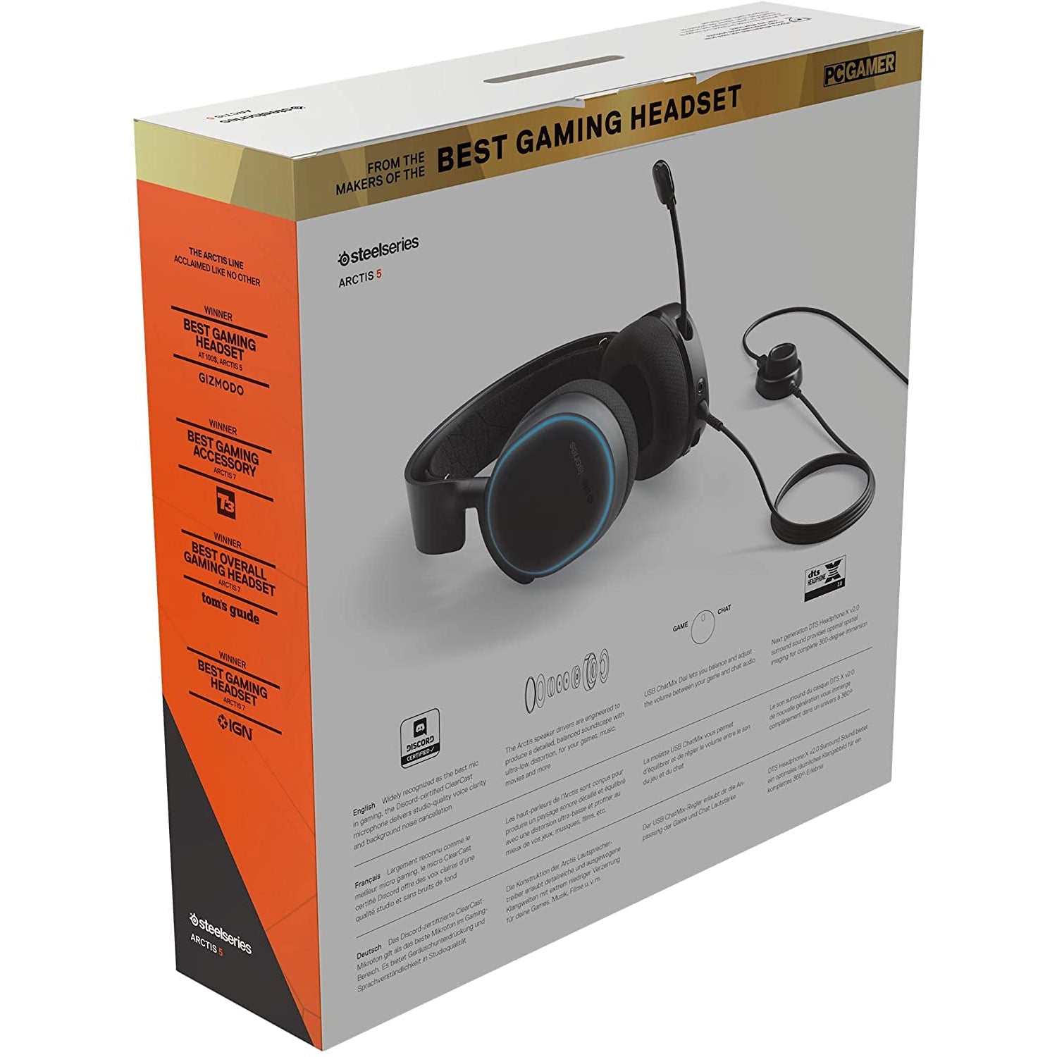SteelSeries Arctis 5 Gaming Headset Black Stock Must Go