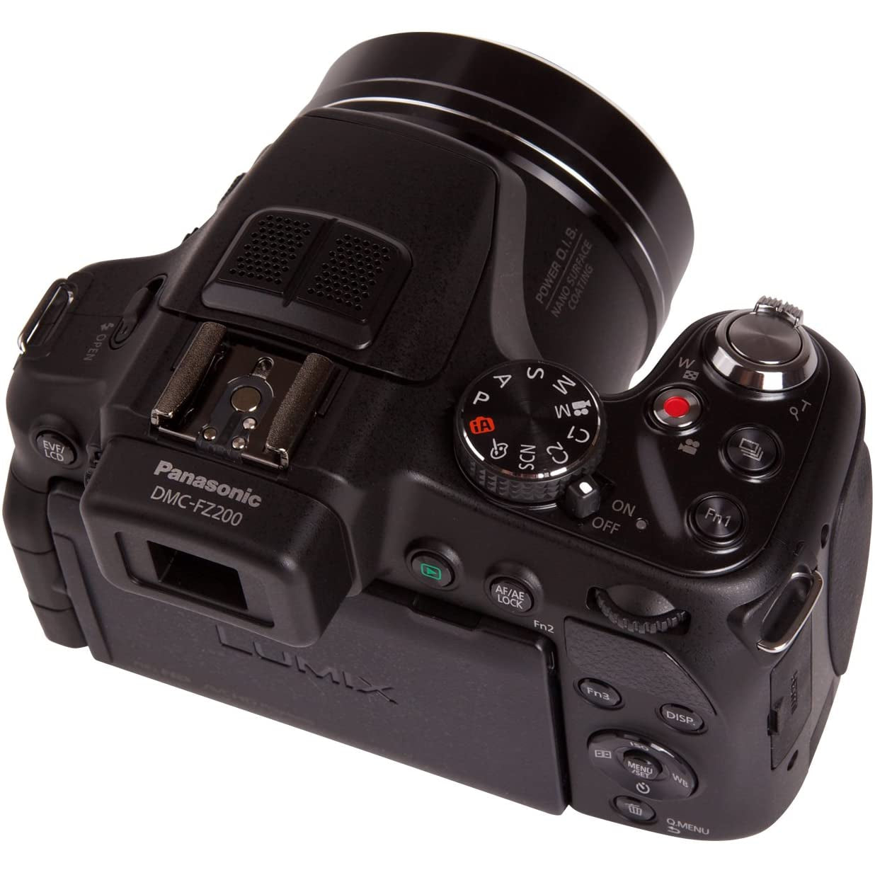 Panasonic Lumix DMC-FZ200 Digital Bridge Camera - Black