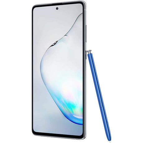 Samsung Galaxy Note 10 Lite Smartphone with S Pen, 6.7", SIM Free, 128GB, Silver