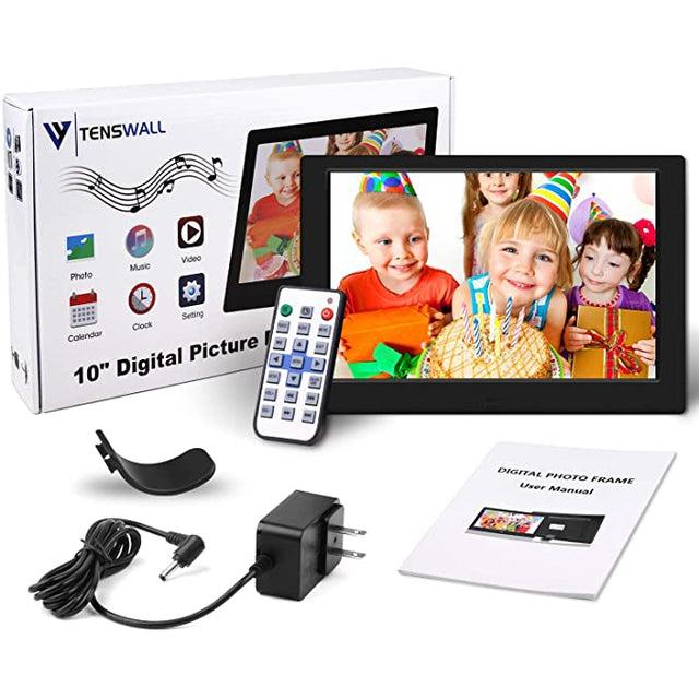 Tenswall 10" Digital Picture Frame (HD Version)