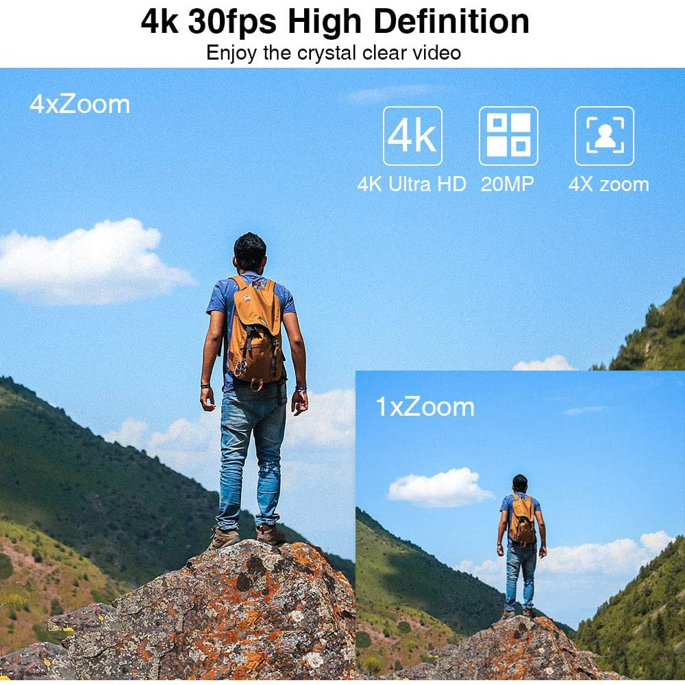 Dragon Touch Vision 4 Lite Action Camera