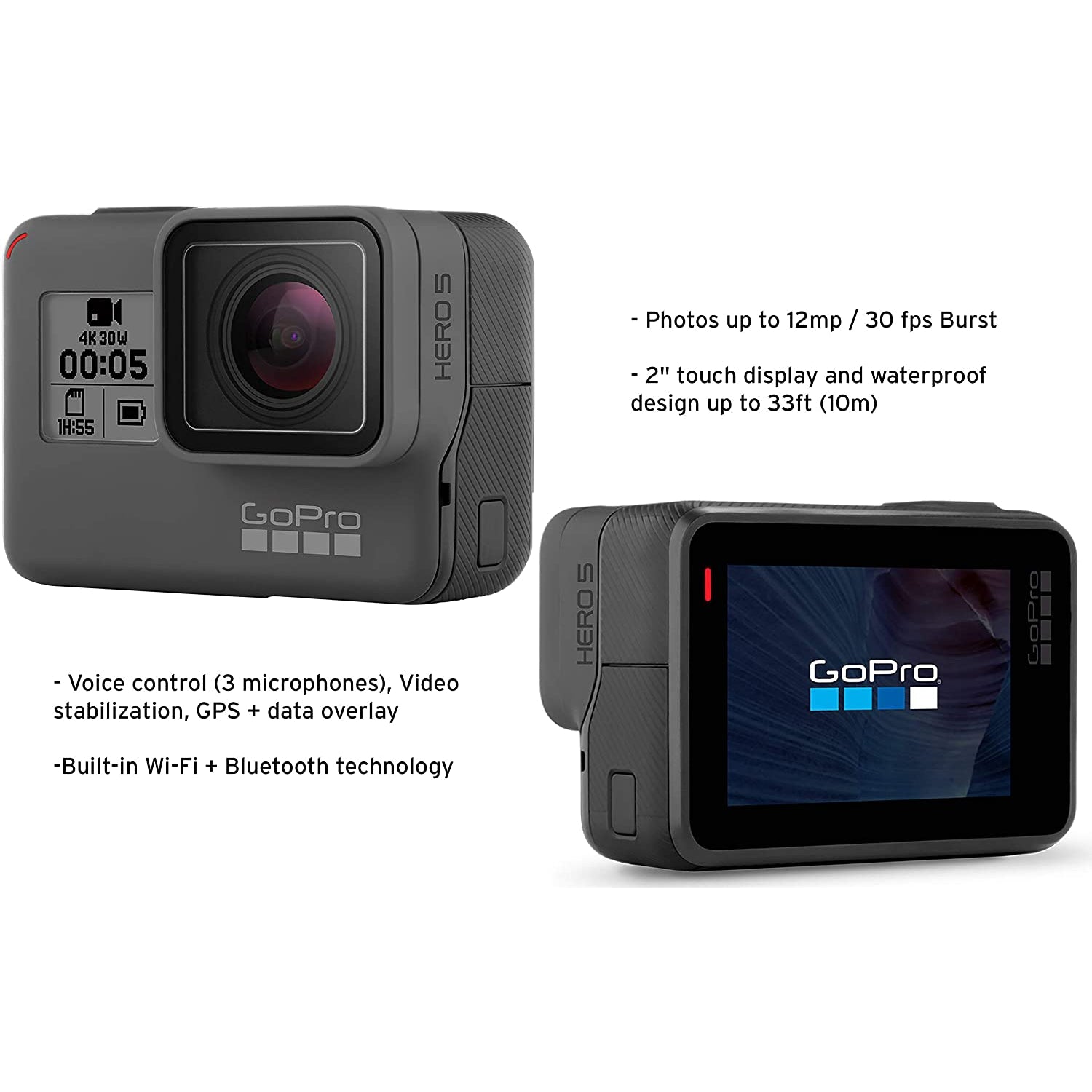 GoPro Hero5 Action Camera - Black