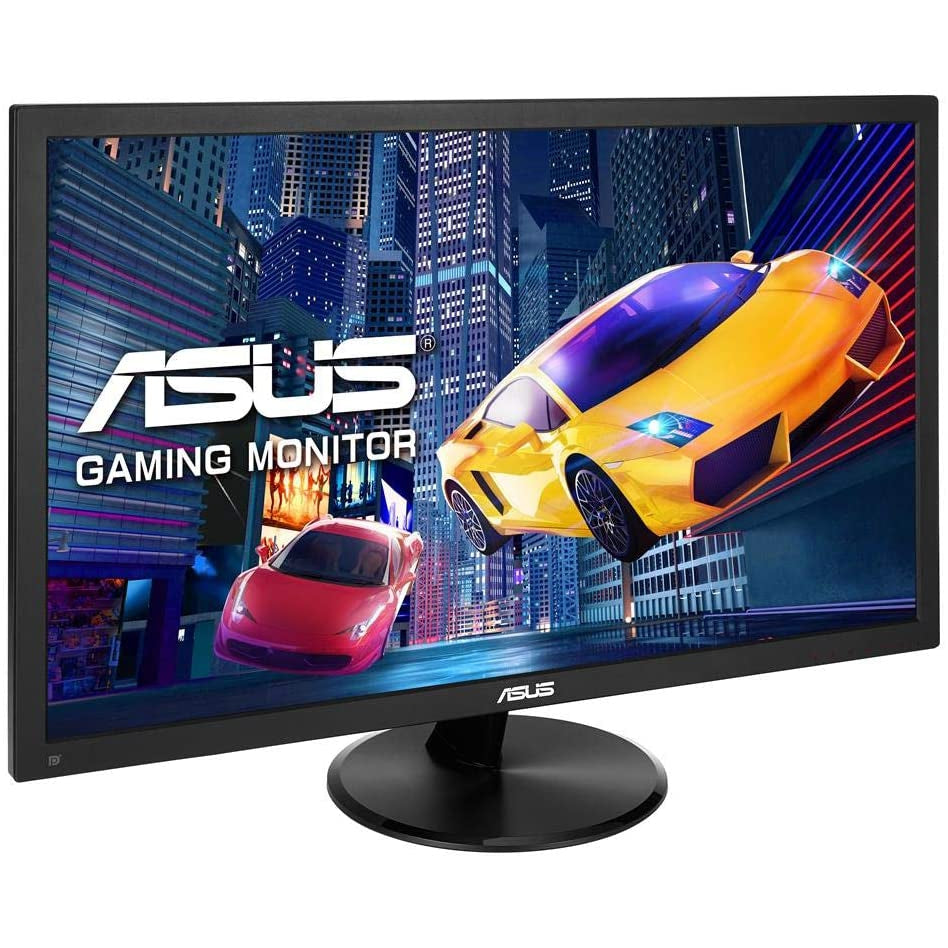 Asus VP248QG, 24 Inch FHD (1920x1080) Gaming monitor, 1ms, up to 75Hz, DP, HDMI, D-Sub, Free Sync, Low Blue Light, Flicker Free, TUV Certified