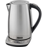 Zanussi ZEK-1295D Digital Cordless Kettle 1.7L - Silver