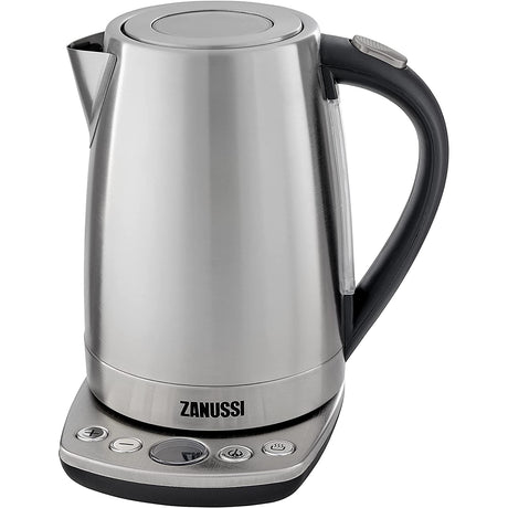 Zanussi ZEK-1295D Digital Cordless Kettle 1.7L - Silver