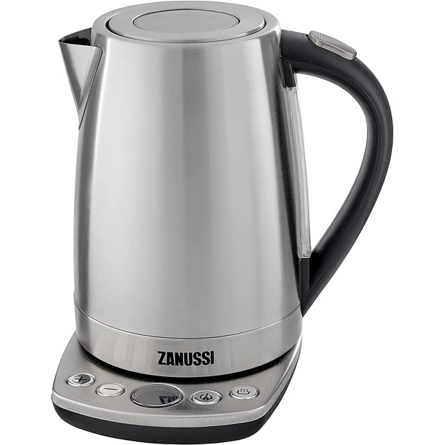 Zanussi ZEK-1295D Digital Cordless Kettle 1.7L - Silver
