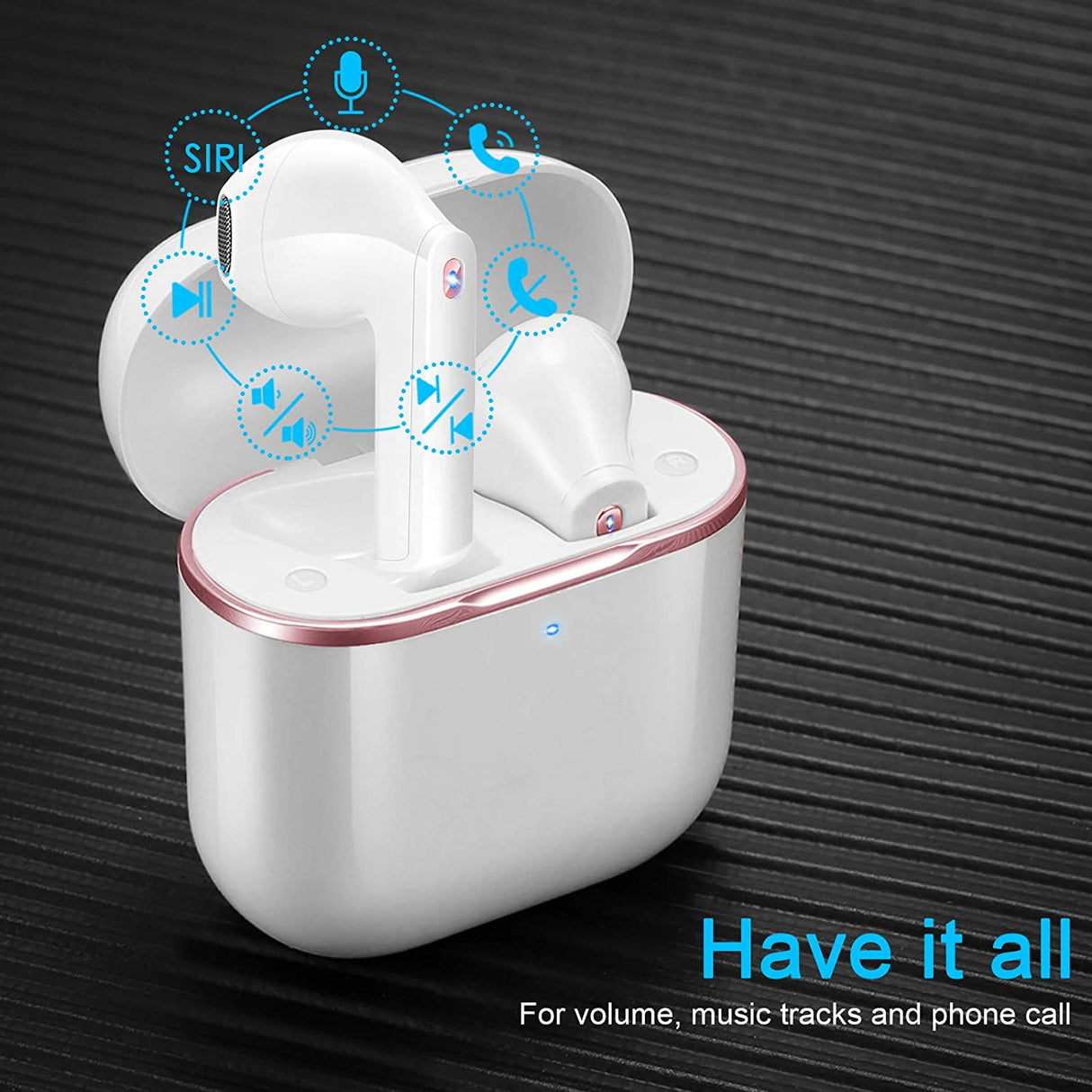 Yobola Wireless IPX5 Waterproof Wireless Earphones