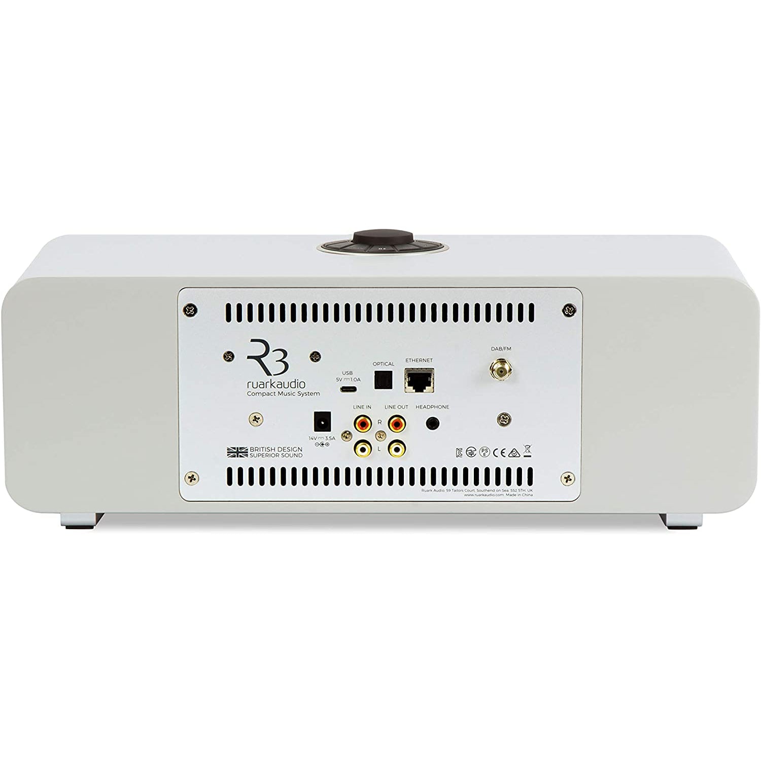 Ruark R3 DAB/DAB+/FM/Internet Radio & CD Bluetooth Wi-Fi Wireless All-In-One Music System