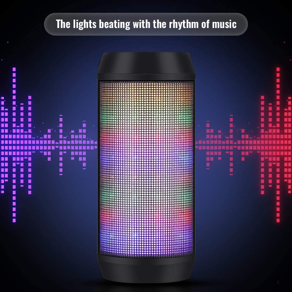 Elehot Bluetooth Speaker Portable Wireless, Stereo Loud Volume, TWS Dual Pairing Speaker with Subwoofer