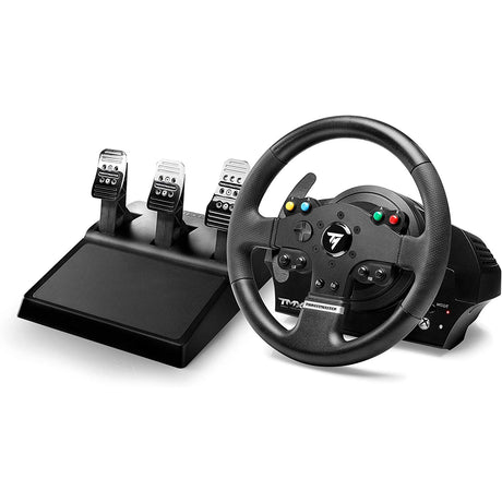Thrustmaster TMX PRO Ergonomic Racing Wheel Featuring 3-Pedal Set