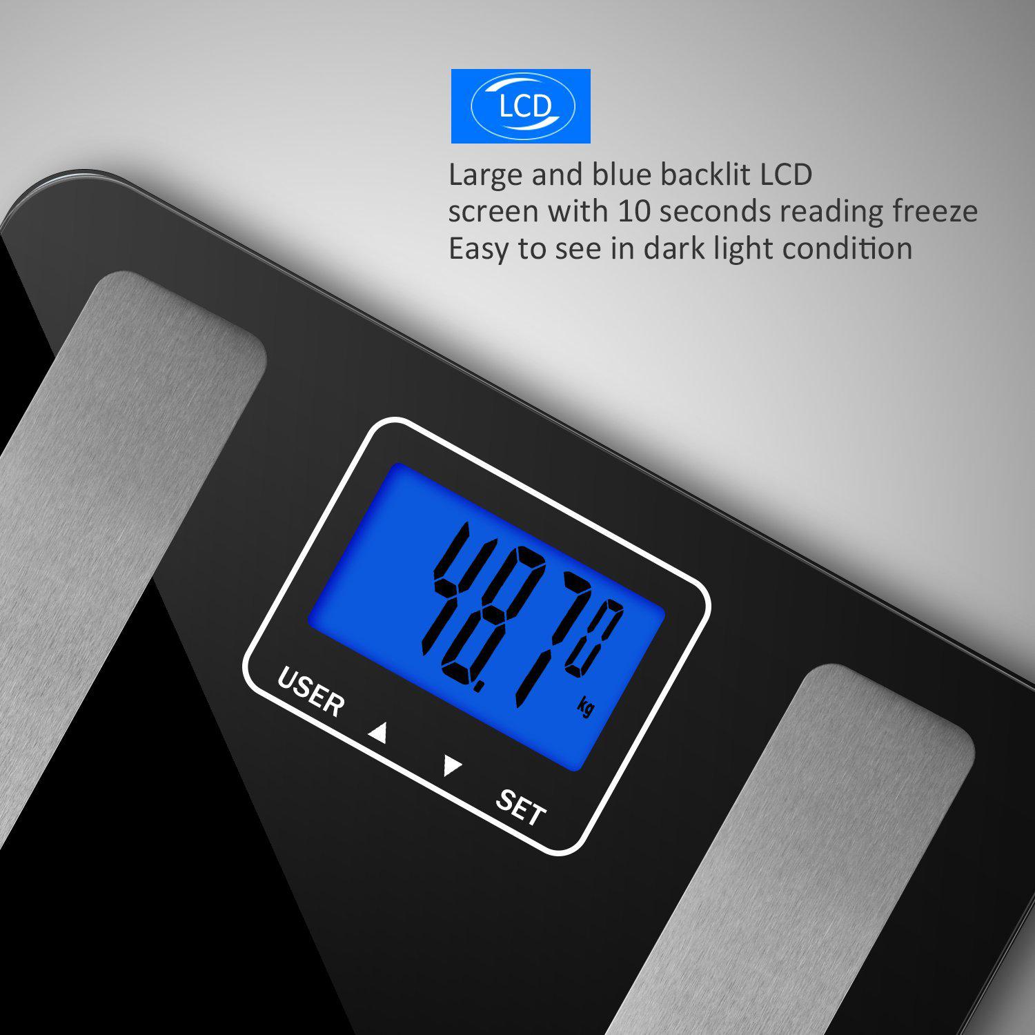 Vitafit Digital Smart Body Fat Scale and Body Weight Scale