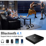 T9 Android 8.1 TV BOX, 4GB RAM 32GB ROM RK3328 Quad Core Smart Box