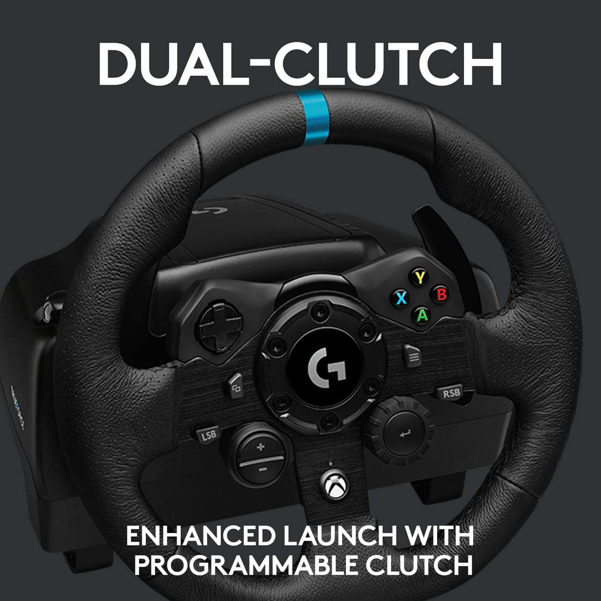 Logitech G923 Trueforce Gaming Steering Wheel and Pedals (Xbox)